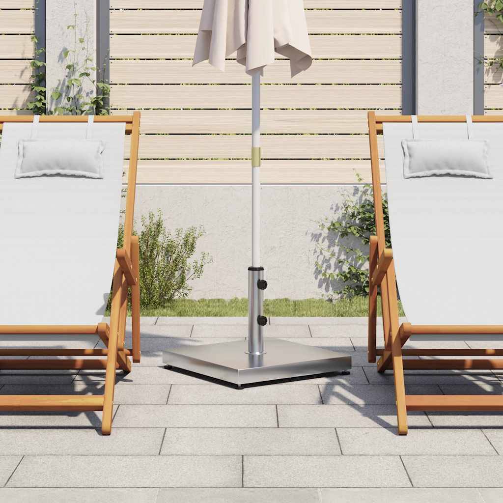 vidaXL Sonnenschirmständer Ø32/38/48 mm Mast 28 kg Quadratisch