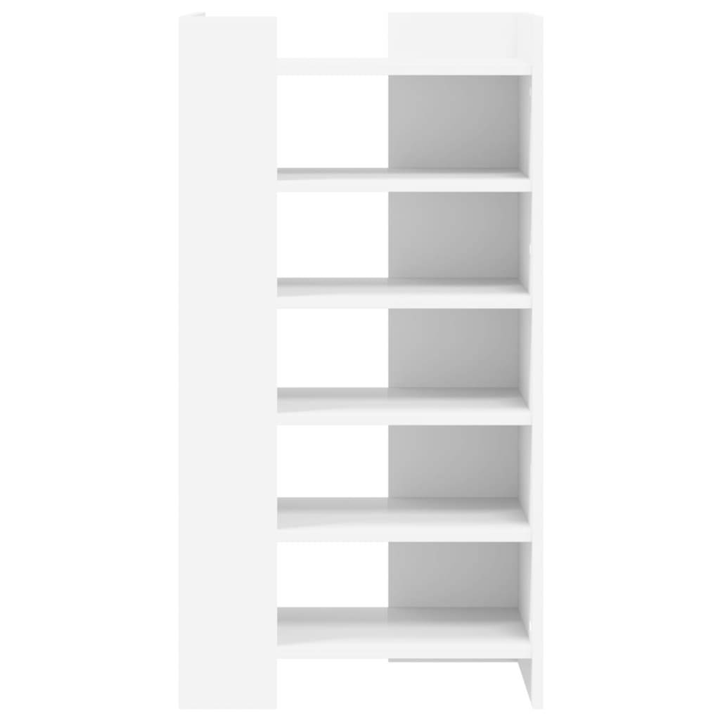 vidaXL Schuhschrank Weiß 52x37,5x100 cm Holzwerkstoff