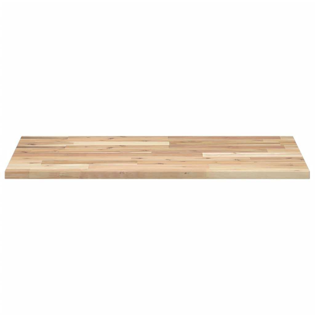 vidaXL Waschtischplatte Unbehandelt 80x50x2 cm Massivholz Akazie