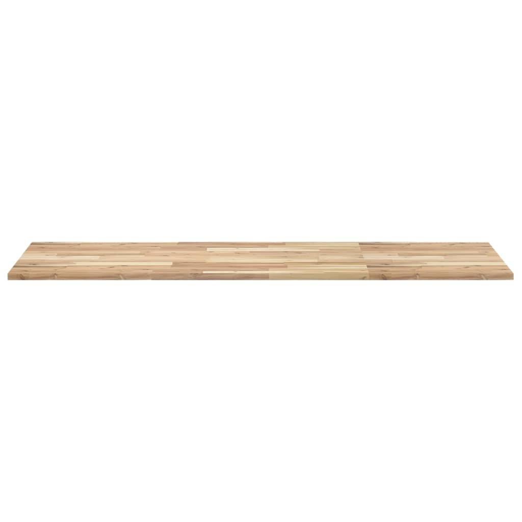 vidaXL Schreibtischplatte Unbehandelt 120x60x2 cm Massivholz Akazie