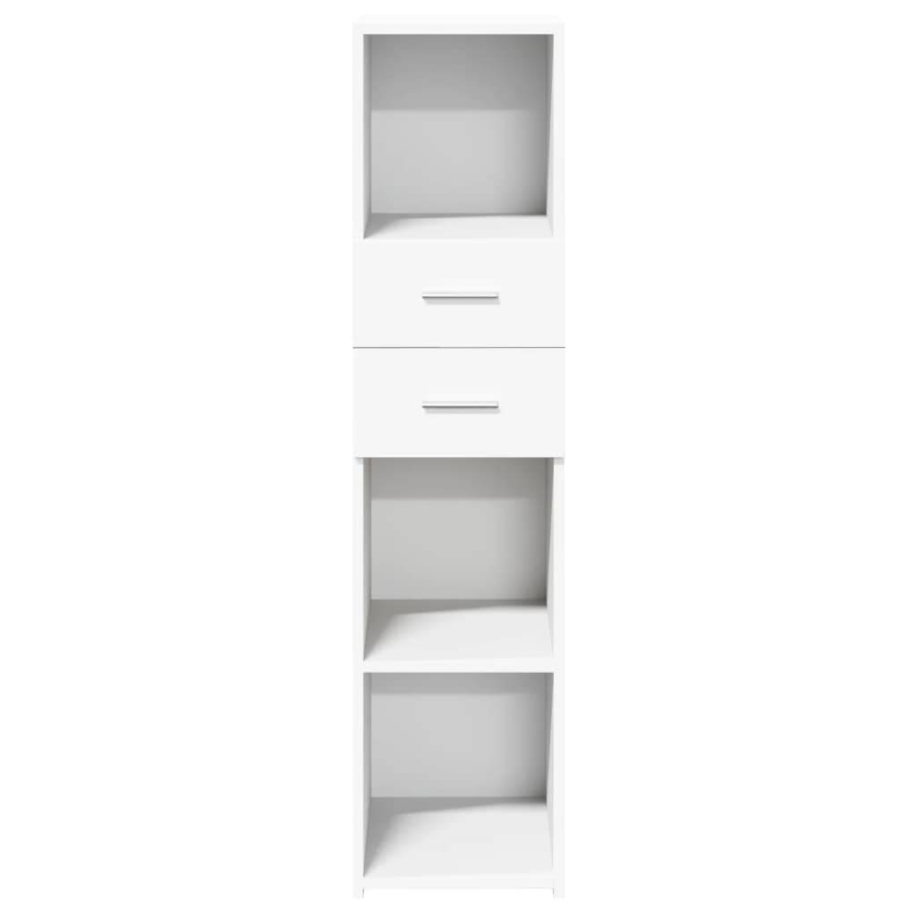 vidaXL Highboard Weiß 30x42,5x124 cm Holzwerkstoff