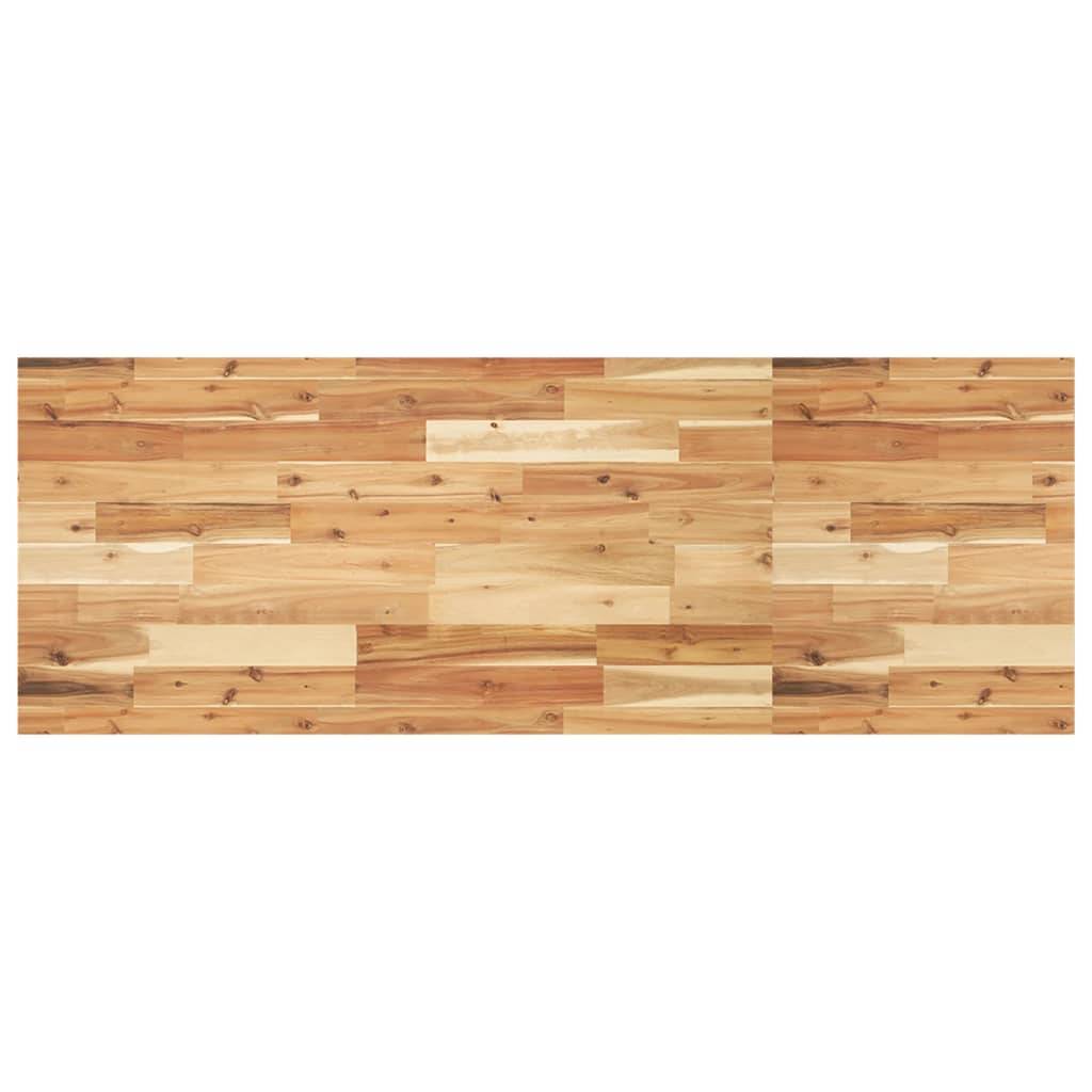 vidaXL Waschtischplatte Ölbeschichtung 140x50x2 cm Massivholz Akazie