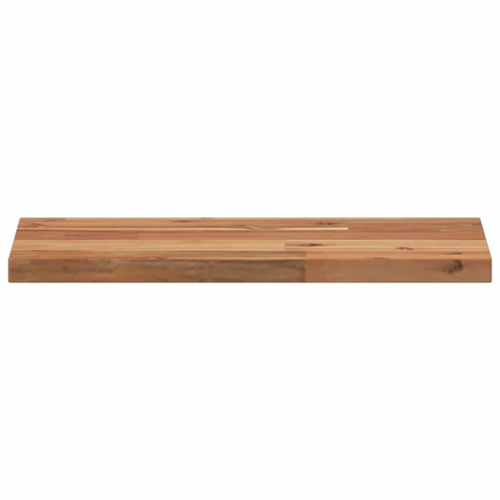 vidaXL Schweberegale 2 Stk. 60x20x2 cm Massivholz Akazie Ölbehandelt