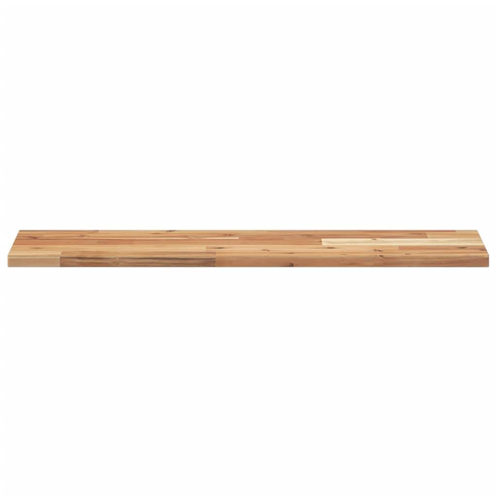 vidaXL Tischplatte Rechteckig 80x20x2 cm Massivholz Akazie