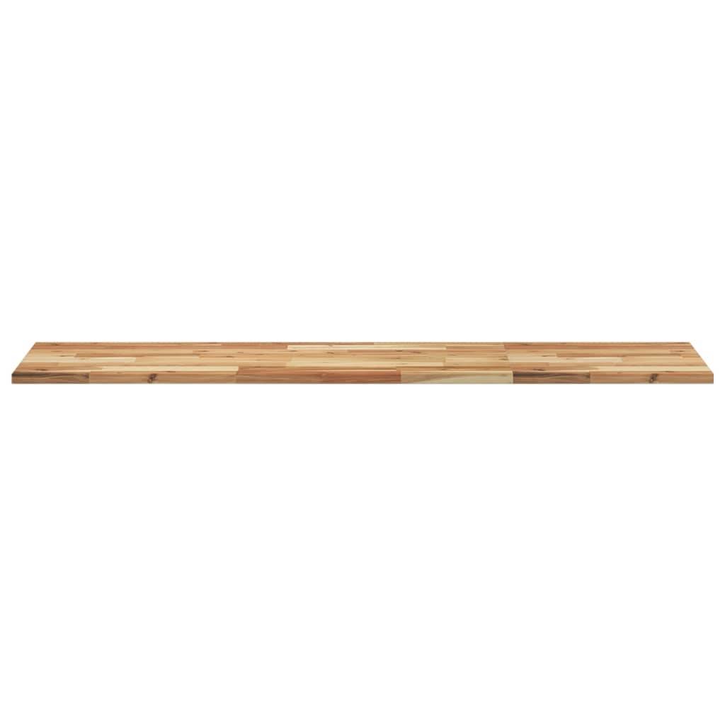 vidaXL Schweberegale 2 Stk. 120x40x2 cm Massivholz Akazie Ölbehandelt