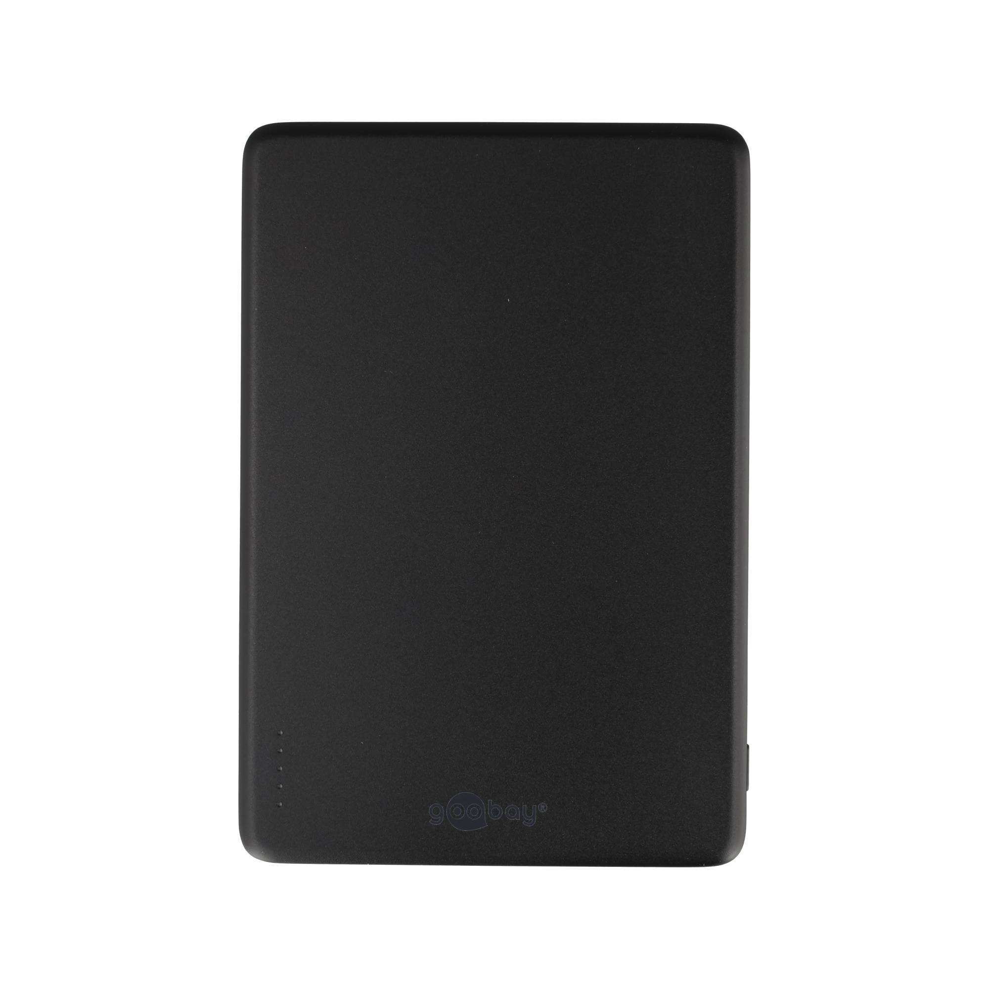 Magnetische Wireless Powerbank mit 5.000mAh, haftet magnetisch an der Handyrückseite, ultraleichte Mini-Powerbank