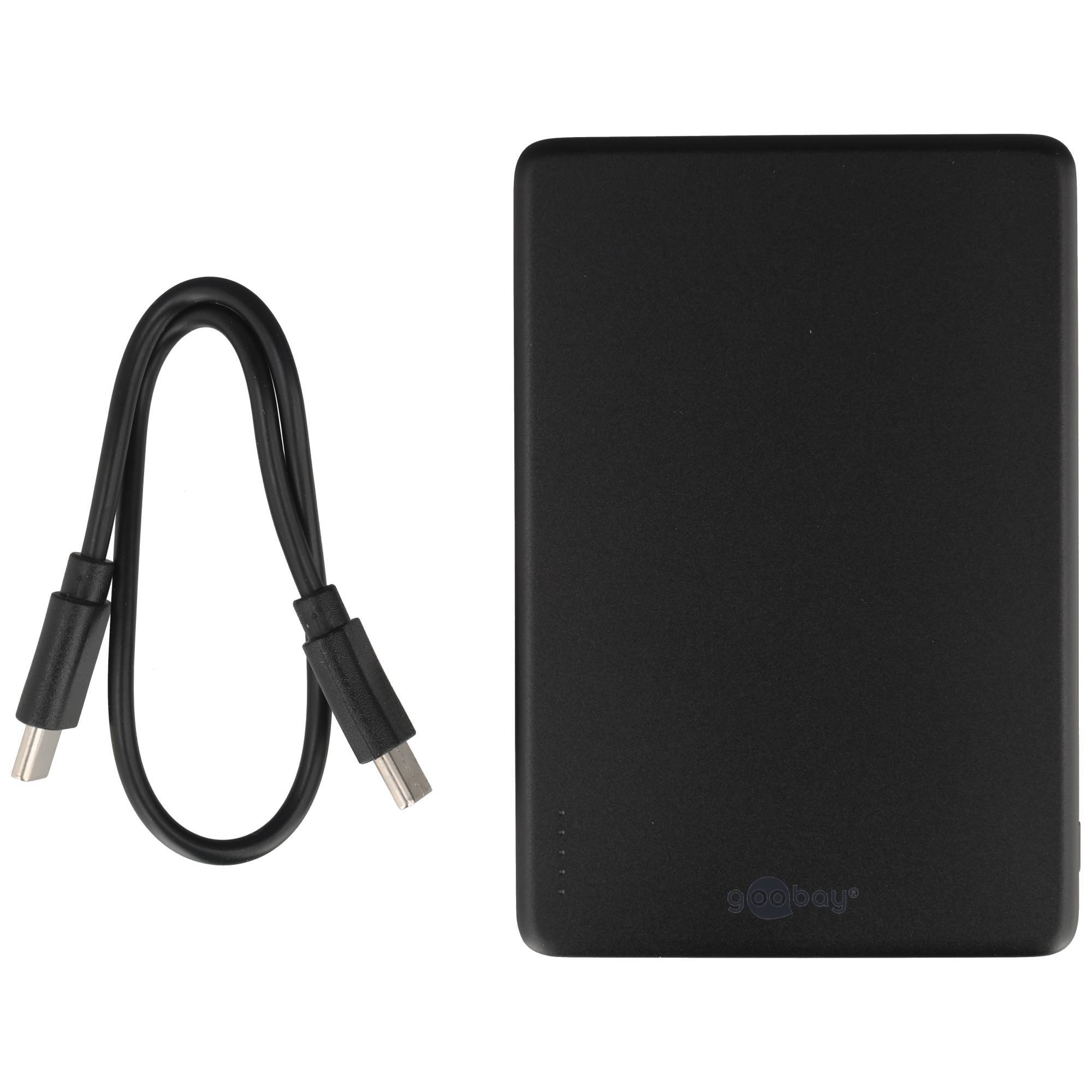 Magnetische Wireless Powerbank mit 5.000mAh, haftet magnetisch an der Handyrückseite, ultraleichte Mini-Powerbank