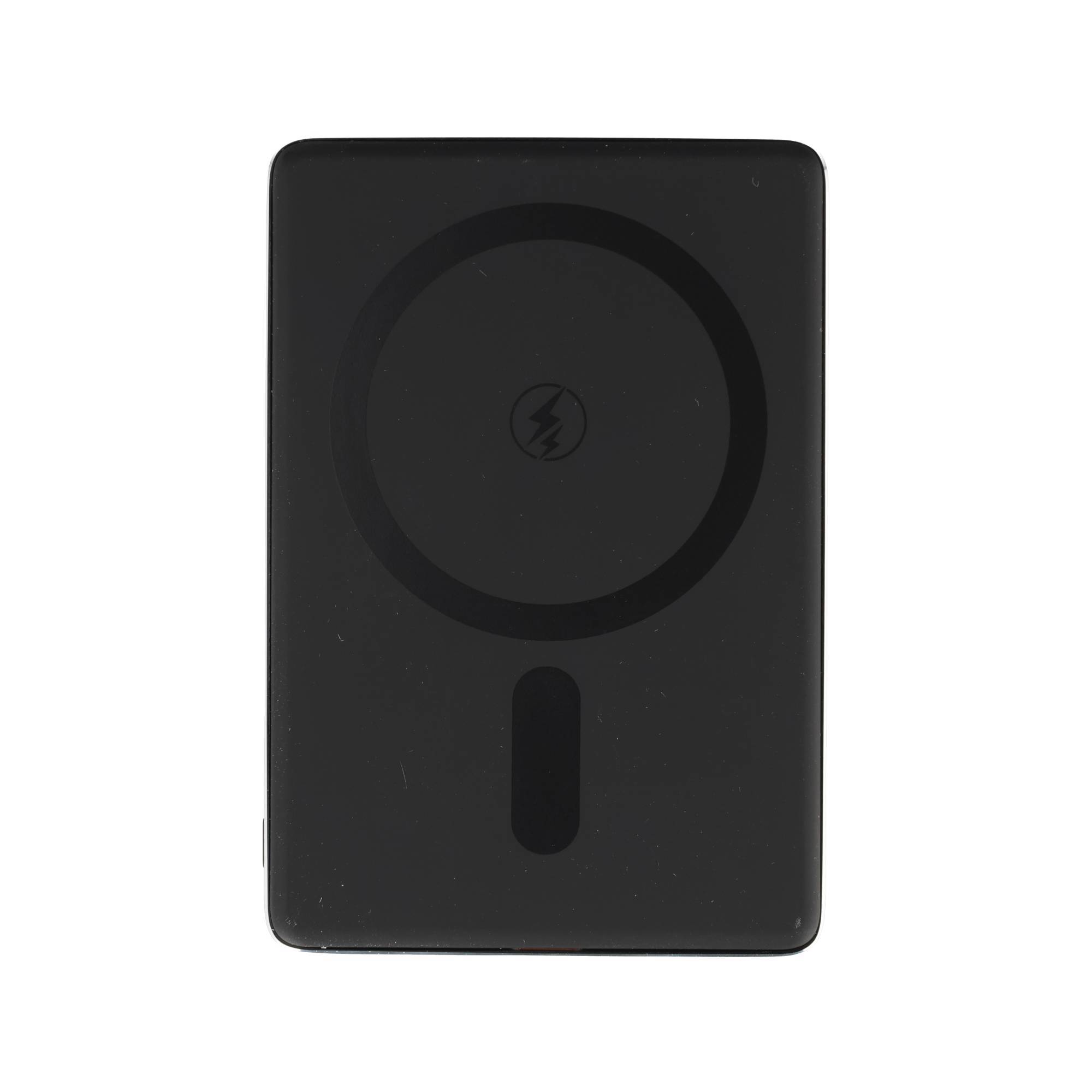 Magnetische Wireless Powerbank mit 5.000mAh, haftet magnetisch an der Handyrückseite, ultraleichte Mini-Powerbank