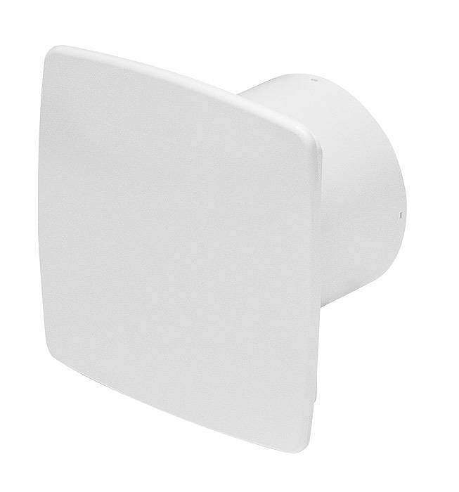 Badlüfter Wohnraumlüfter Lüfter Ventilator Abluftventilator Ø 100 mm Zugschalter weiß