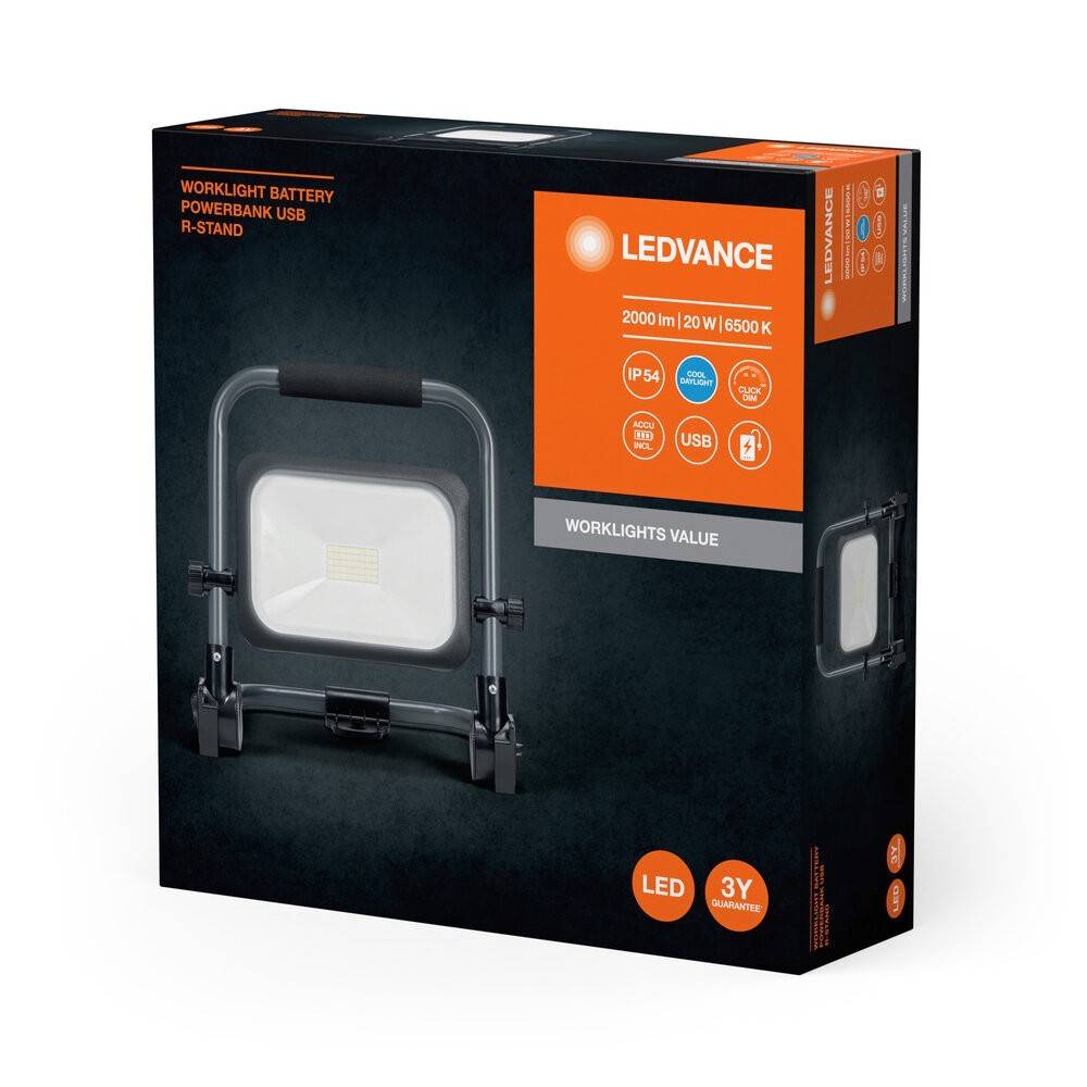 Ledvance Akku-LED-Arbeitsleuchte LED W #4058075831131
