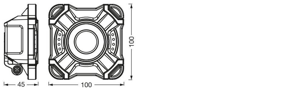 Ledvance Akku-LED-Arbeitsleuchte LED W #4058075831117