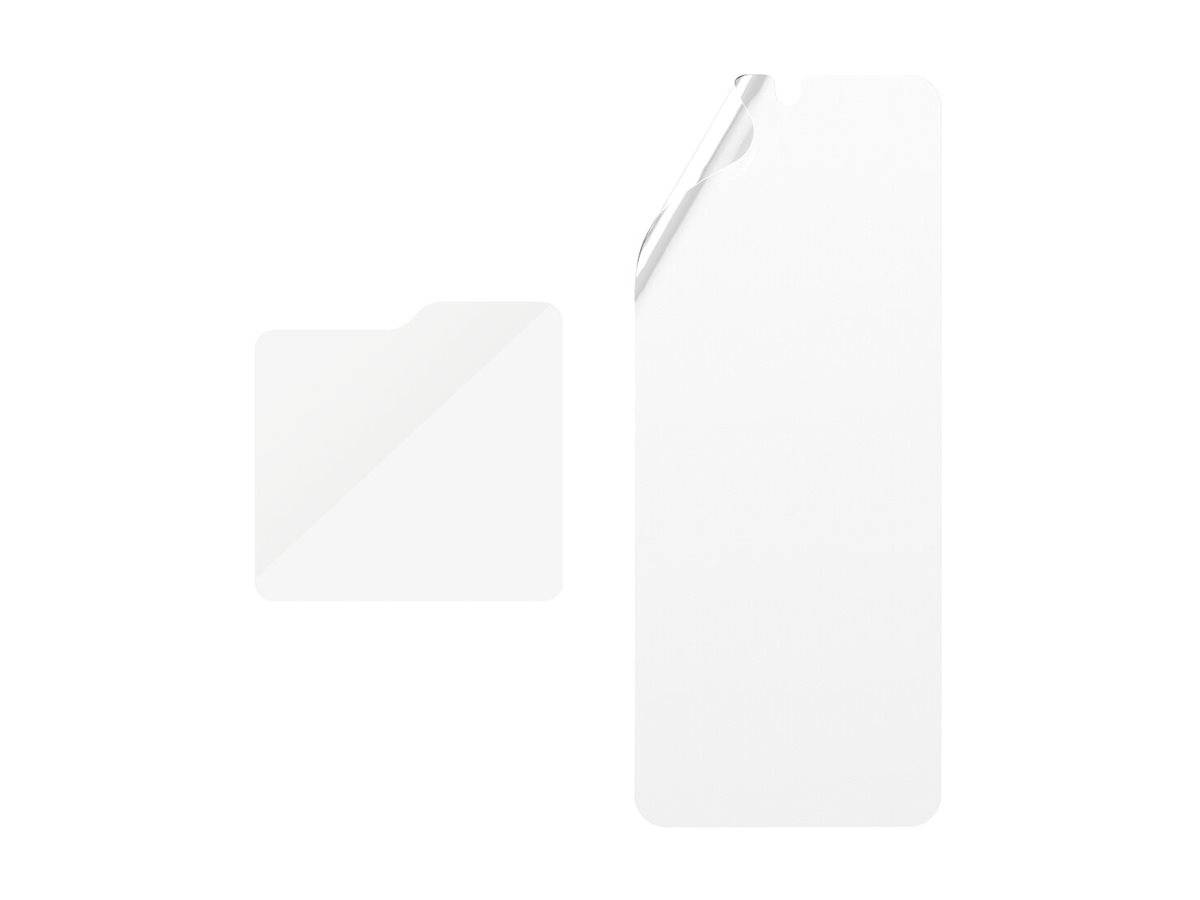 PanzerGlass - Bildschirmschutz für Handy - klassische Passform + ultraweite Passform