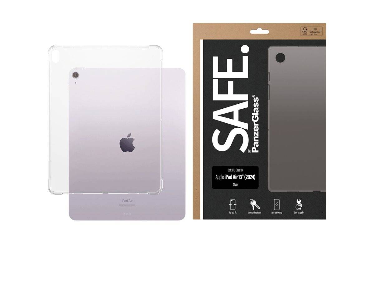 SAFE Case Clear Apple iPad Air 13- (2024)