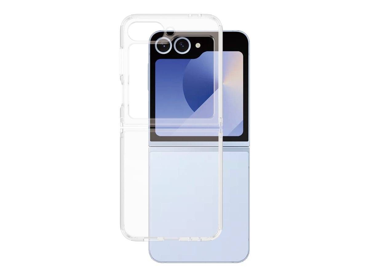Schutzglass HardCase Hülle Samsung Galaxy Z Flip 6 - transparent