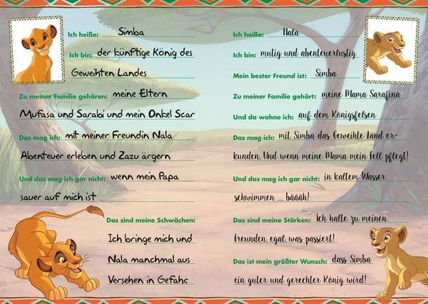Disney Der König der Löwen: Meine Freunde