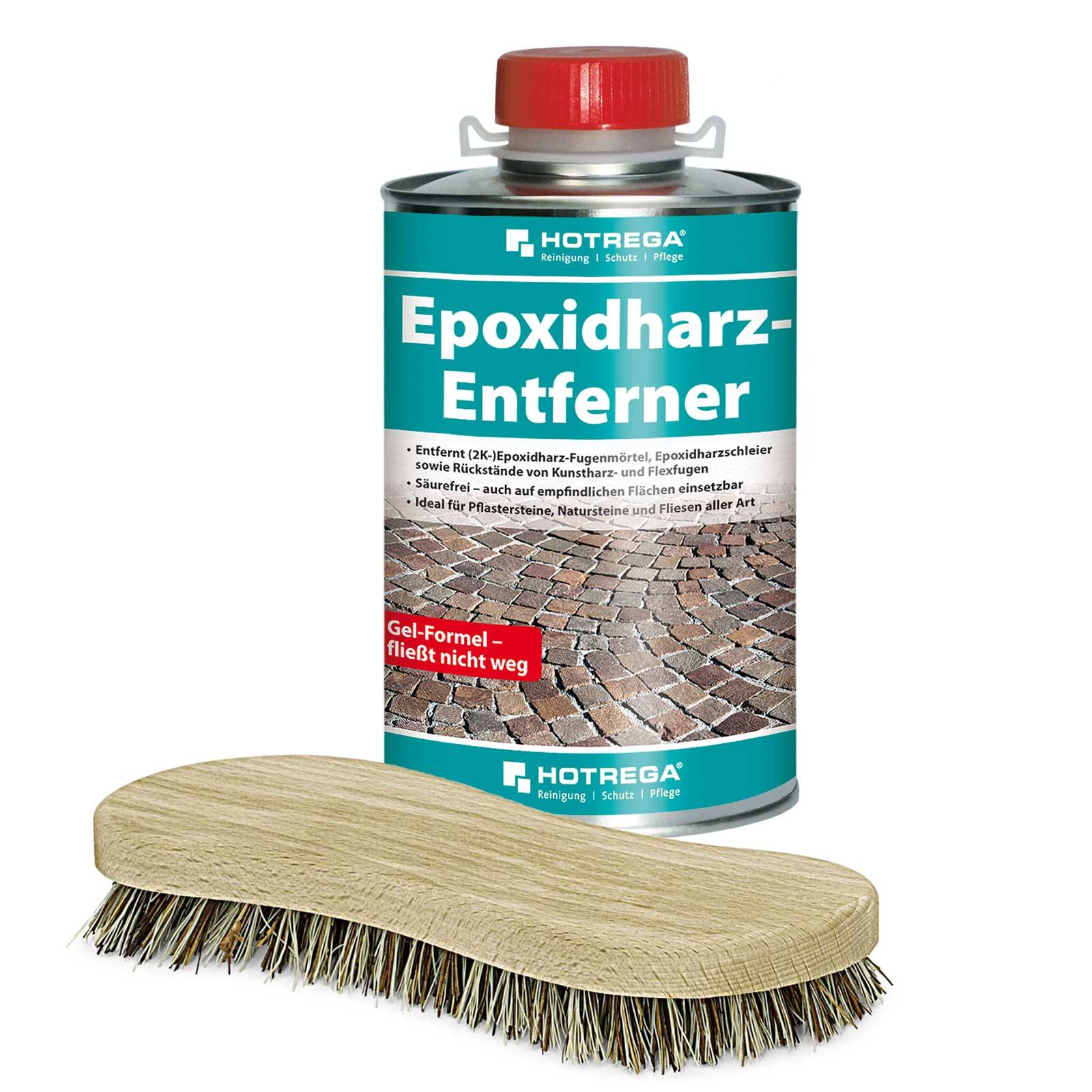 HOTREGA Epoxidharz Entferner 1L inkl. Wurzelbürste