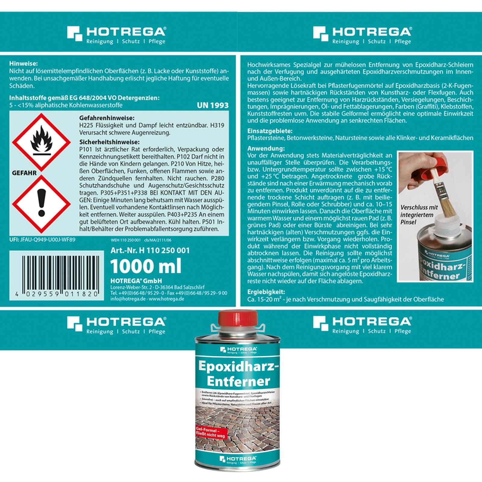 HOTREGA Epoxidharz Entferner 1L