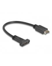 Delock USB 3.1 E Key A 20 Pin Stecker zu C Buchse Einbau 25 cm Digital/Daten 0,25 m 20-polig