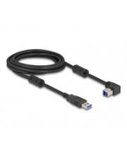 Delock USB 3.0 Kabel A Stecker auf B 90° unten 3 m Digital/Daten 3 m