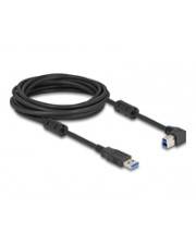 Delock USB 3.0 Kabel A Stecker auf B 90° rechts 5 m Digital/Daten 5 m