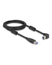 Delock USB 3.0 Kabel A Stecker auf B 90° links 2 m Digital/Daten 2 m