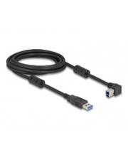 Delock USB 3.0 Kabel A Stecker auf B 90° links 3 m Digital/Daten 3 m