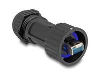 DELOCK - 67049 - RJ45 Stecker Cat.6a mit Durchführungskupplung IP68
