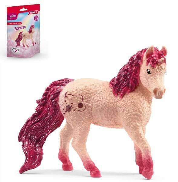 Schleich 70801 - Bayala, Einhorn Planetea, Sammeleinhorn, Spielfigur, 8x7x2cm