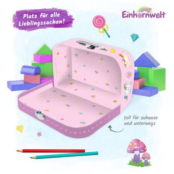 Trötsch Kinderkoffer groß Einhornwelt