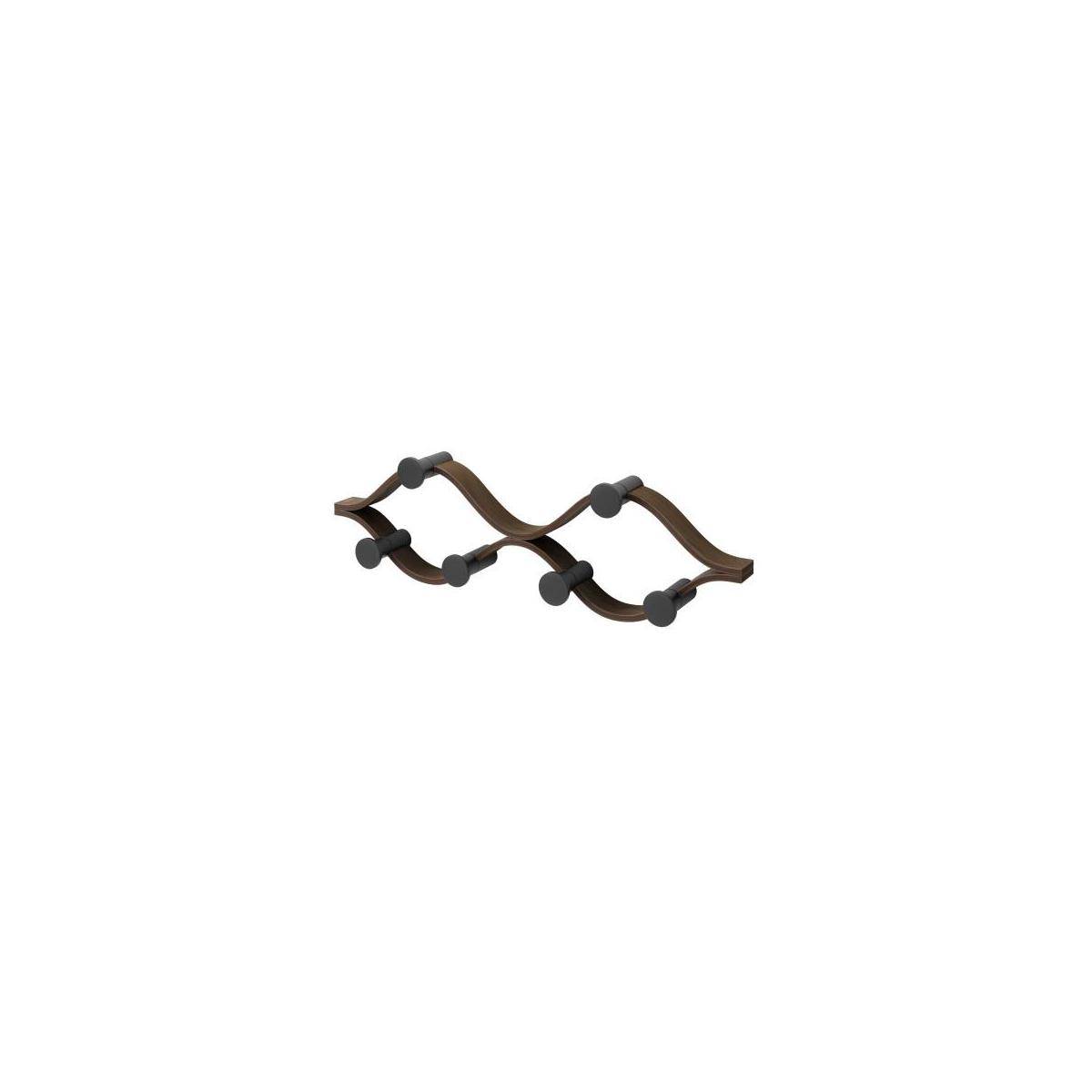 MONTAGE 6 HOOK BLK/WAL