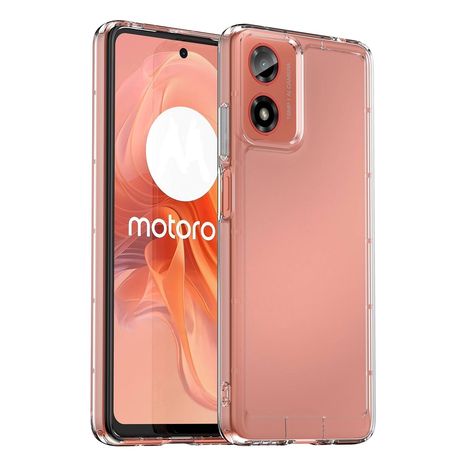 Für Motorola Moto E14 / G04 G04S 4G / G24 4G Silikon TPU Schutz Hülle