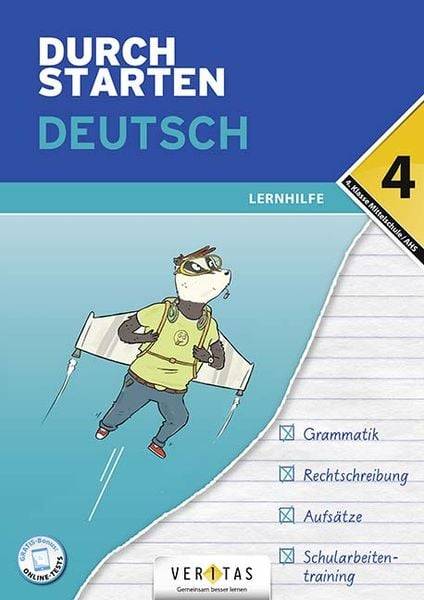 Durchstarten 4. Klasse - Deutsch Mittelschule/AHS - Lernhilfe