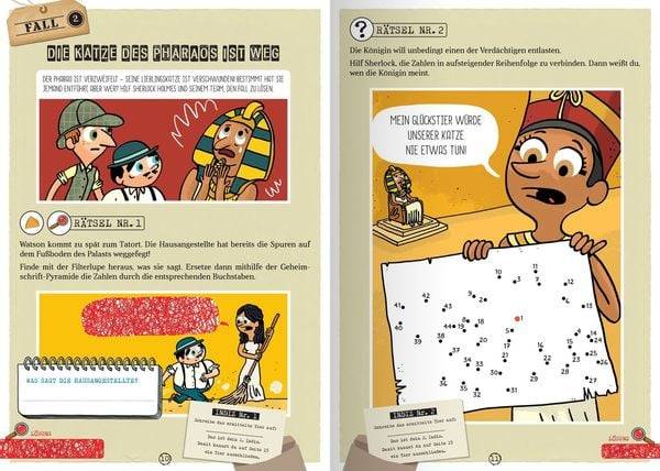 Sherlock Holmes für Kids – Die 10 geheimnisvollen Fälle des Sherlock Holmes in Ägypten
