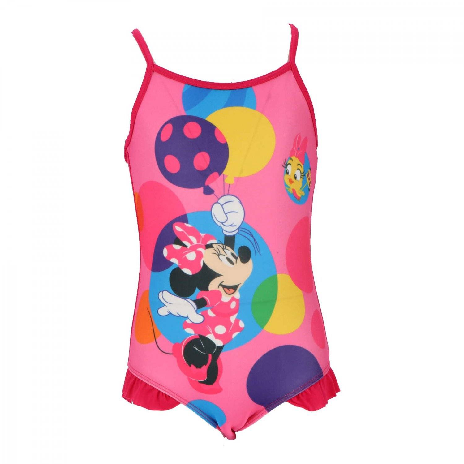 Minnie Mouse Schwimmanzug Spaßige Schwimmkleidung für Mädchen Rosa 5/6 Jahre