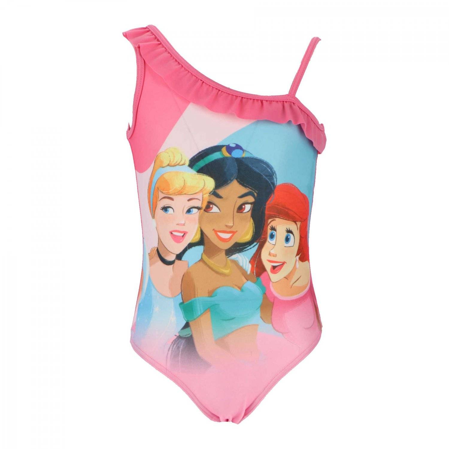 Disney Princess Badeanzug Stilvolle Schwimmkleidung für kleine Prinzessinnen 3/4 Jahre Pink