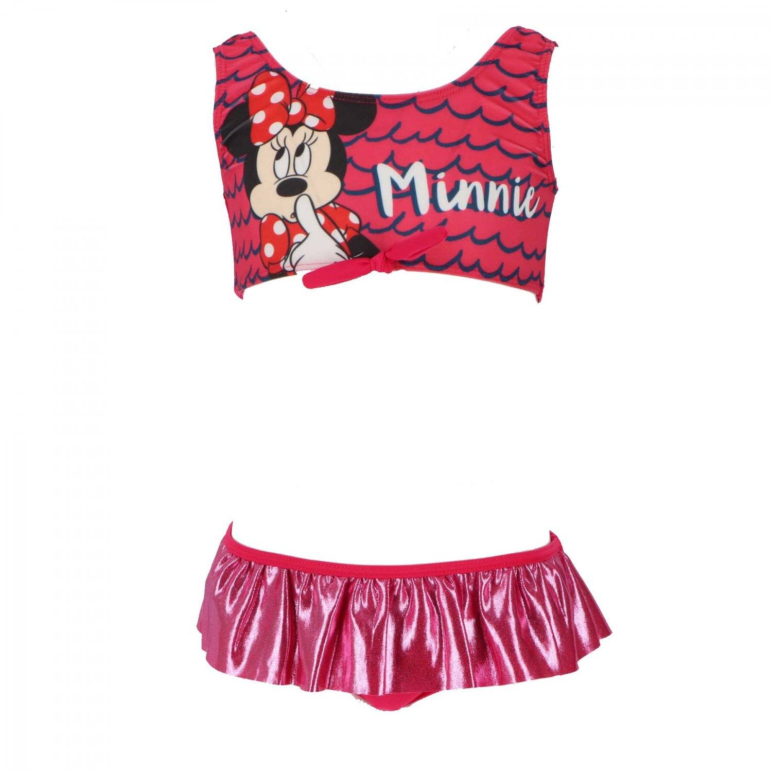 Minnie Mouse Bikini Badeanzug für Mädchen Farbenfroher Schwimmkleidung 7/8 Jahre