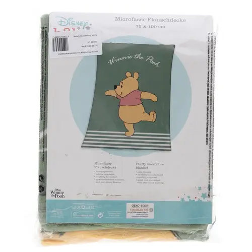 Winnie Pu der Bär Korallen Babydecke Weiche Fleecedecke für Babys 100 x 75 cm Winnie Pu der Bär Korallen Babydecke Weiche Fleecedecke für Babys 100 x 75 cm