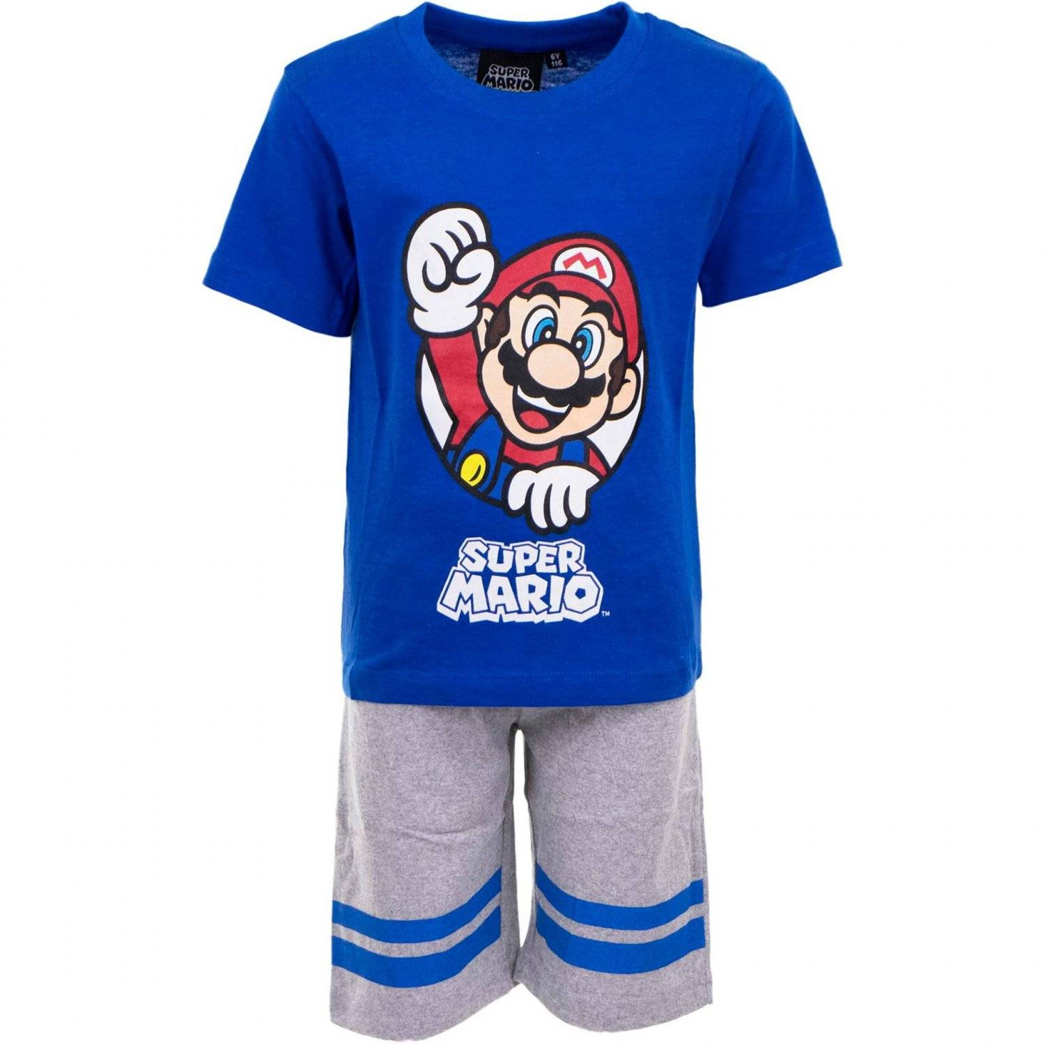 Super Mario shortarm Pyjamas Schlafanzug aus Baumwolle für Kinder 4 Jahre