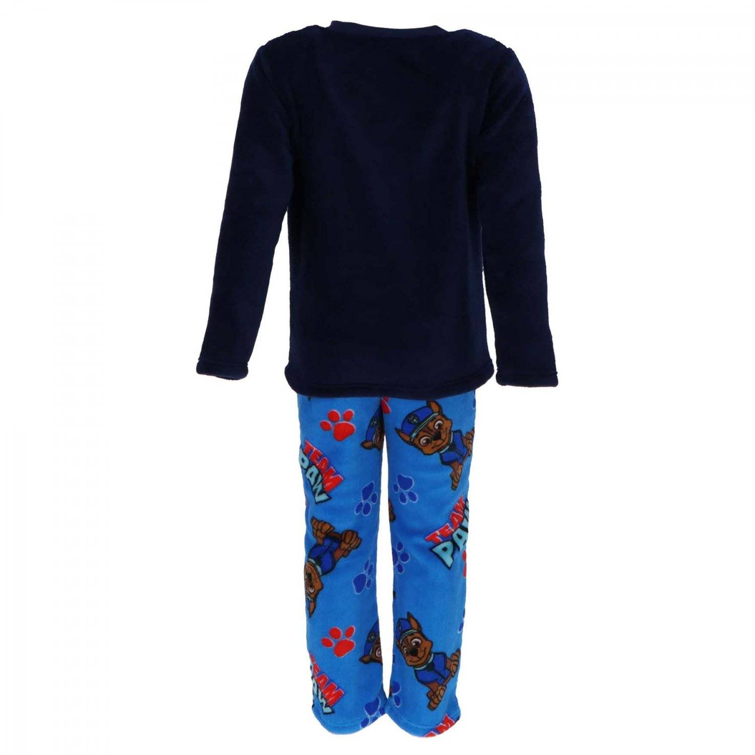 PAW Patrol Kinder-Pyjama aus Korallen-Fleece – Weicher und gemütlicher Schlafanzug 110/116 cm