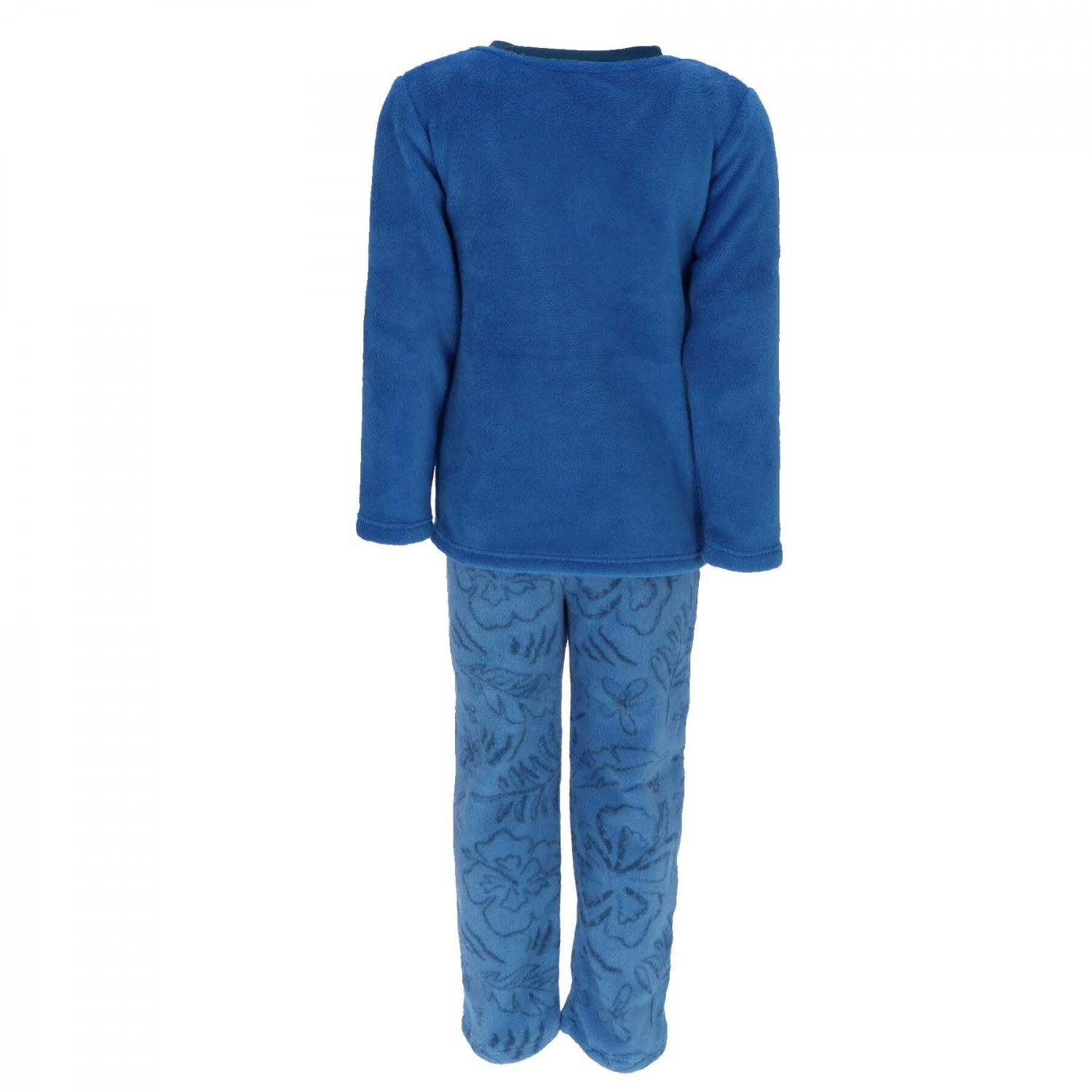 Lilo & Stitch Korallen-Fleece Schlafanzug für Kinder Gemütlicher Pyjama 110/116 cm