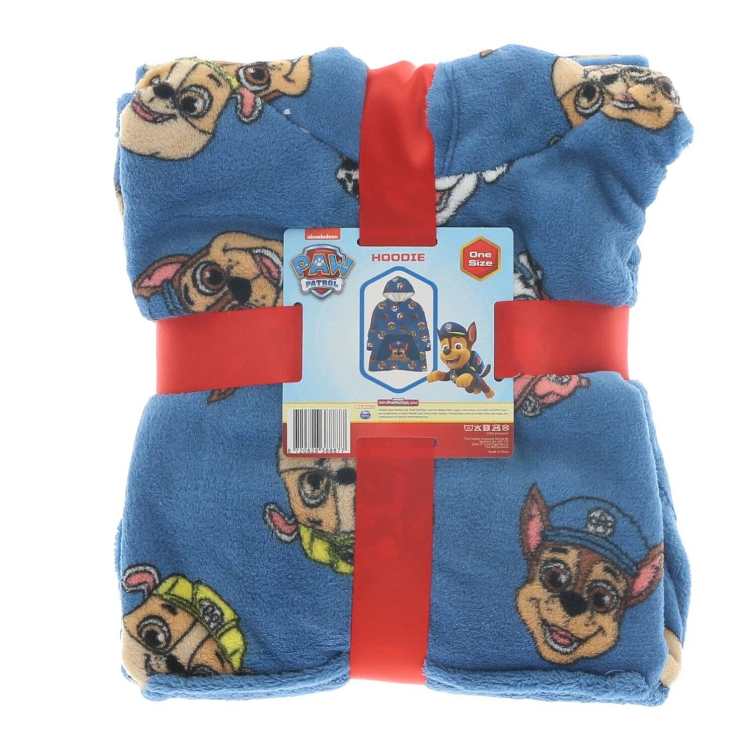 PAW Patrol Hoodie-Decke für Kinder – Perfekt zum Einkuscheln Flauschiger Tragekomfort