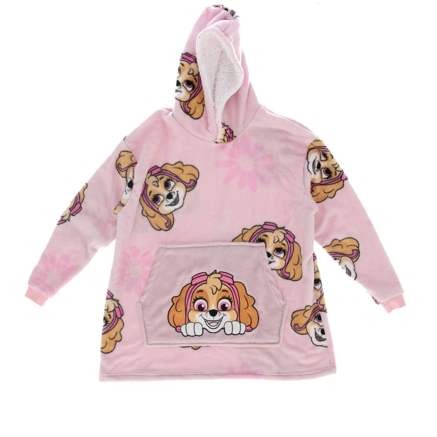 PAW Patrol Kinder Hoodie-Decke Kuscheldecke Einladende Decke für kleine Abenteurer