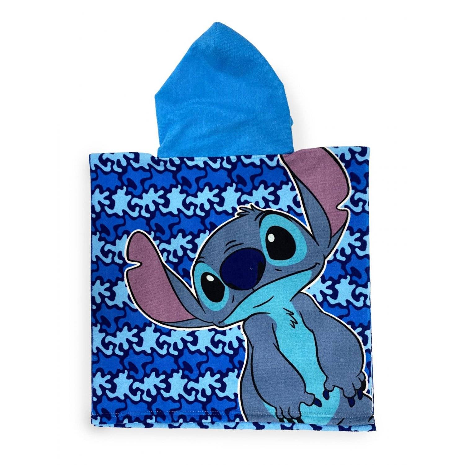 Lilo & Stitch Kinder-Kapuzenhandtuch Badeponcho Bequem und Stylisch