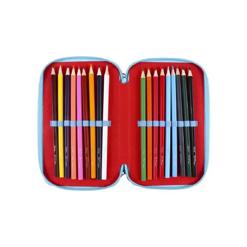 Komplettes Mickey Maus Federmäppchen 44-teiliges Set für Schule und Zuhause Komplettes Mickey Maus Federmäppchen 44-teiliges Set für Schule und Zuhause