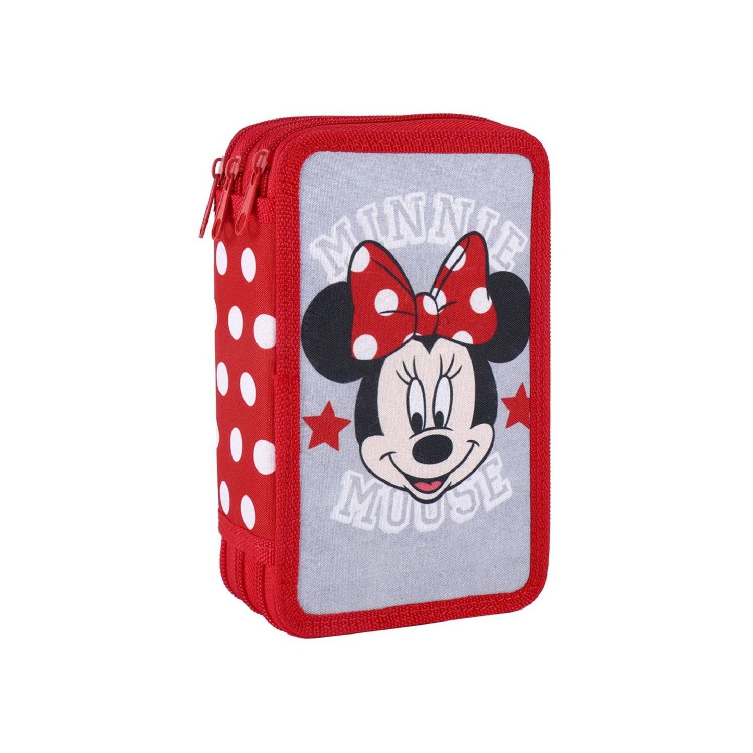 Minnie Mouse Schreibset Komplett 44-teiliges Federmäppchen für Kinder