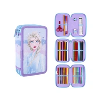 Frozen Disney Gefülltes Etui Komplett 44-teiliges Federmäppchen für Kinder Frozen Disney Gefülltes Etui Komplett 44-teiliges Federmäppchen für Kinder