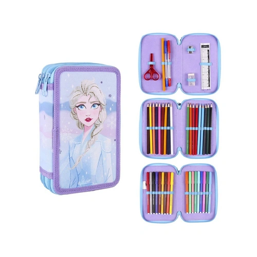 Frozen Disney Gefülltes Etui Komplett 44-teiliges Federmäppchen für Kinder Frozen Disney Gefülltes Etui Komplett 44-teiliges Federmäppchen für Kinder