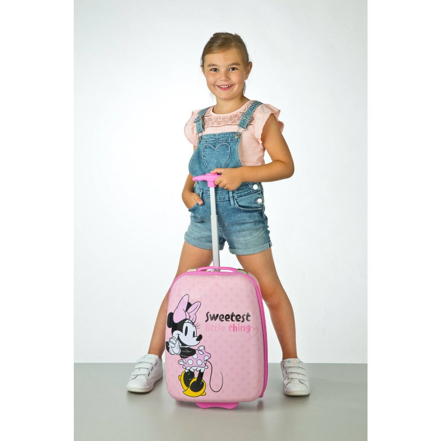 Minnie Mouse Kinder-Trolley Koffer Perfekter Reisekoffer für kleine Abenteurer Rosa