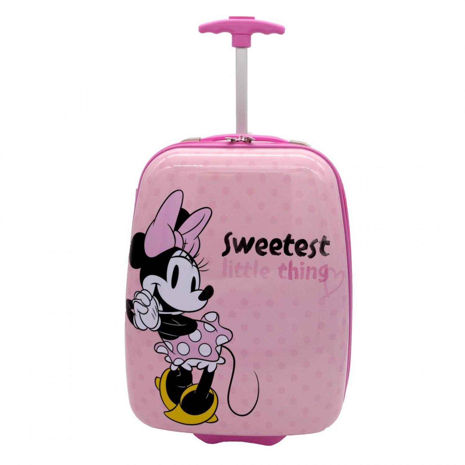 Minnie Mouse Kinder-Trolley Koffer Perfekter Reisekoffer für kleine Abenteurer Rosa