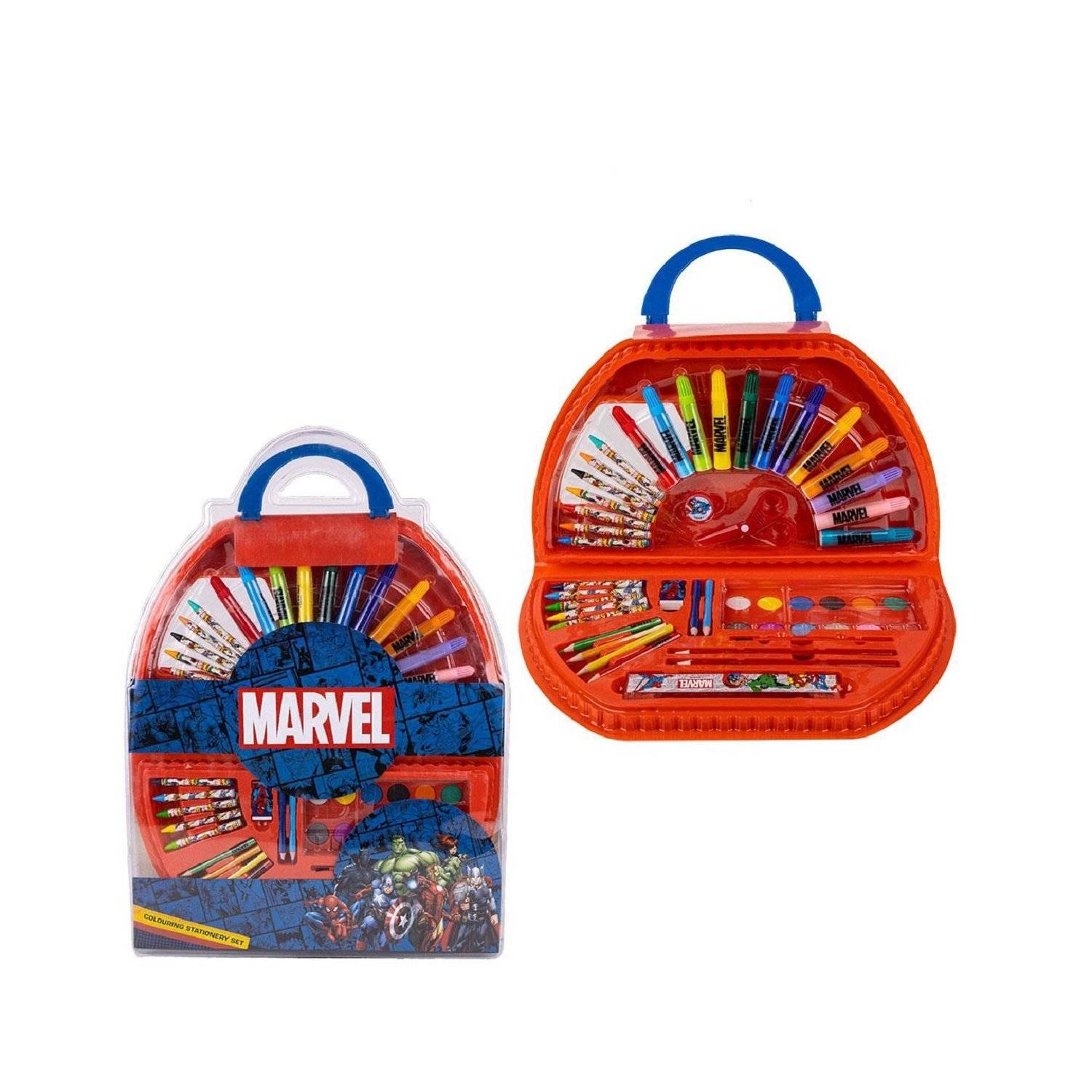 Avengers Malset für Kinder Malpaket Zeichenkit für Unterwegs